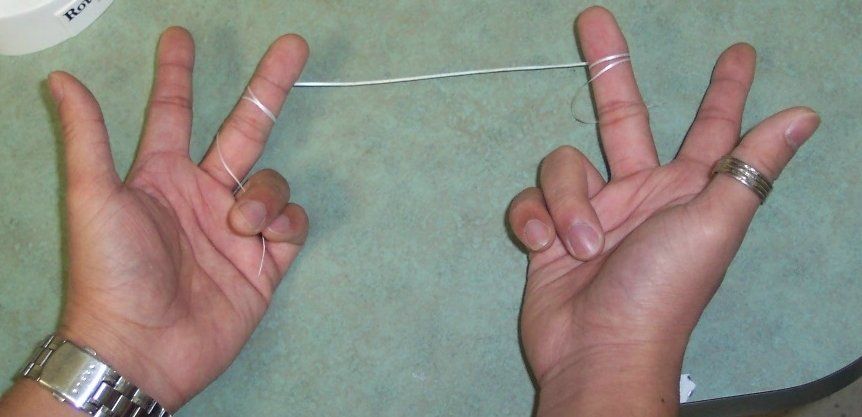 Flossing your teeth 3